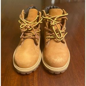 Timberland Toddler Boots Tan Color( Butter)